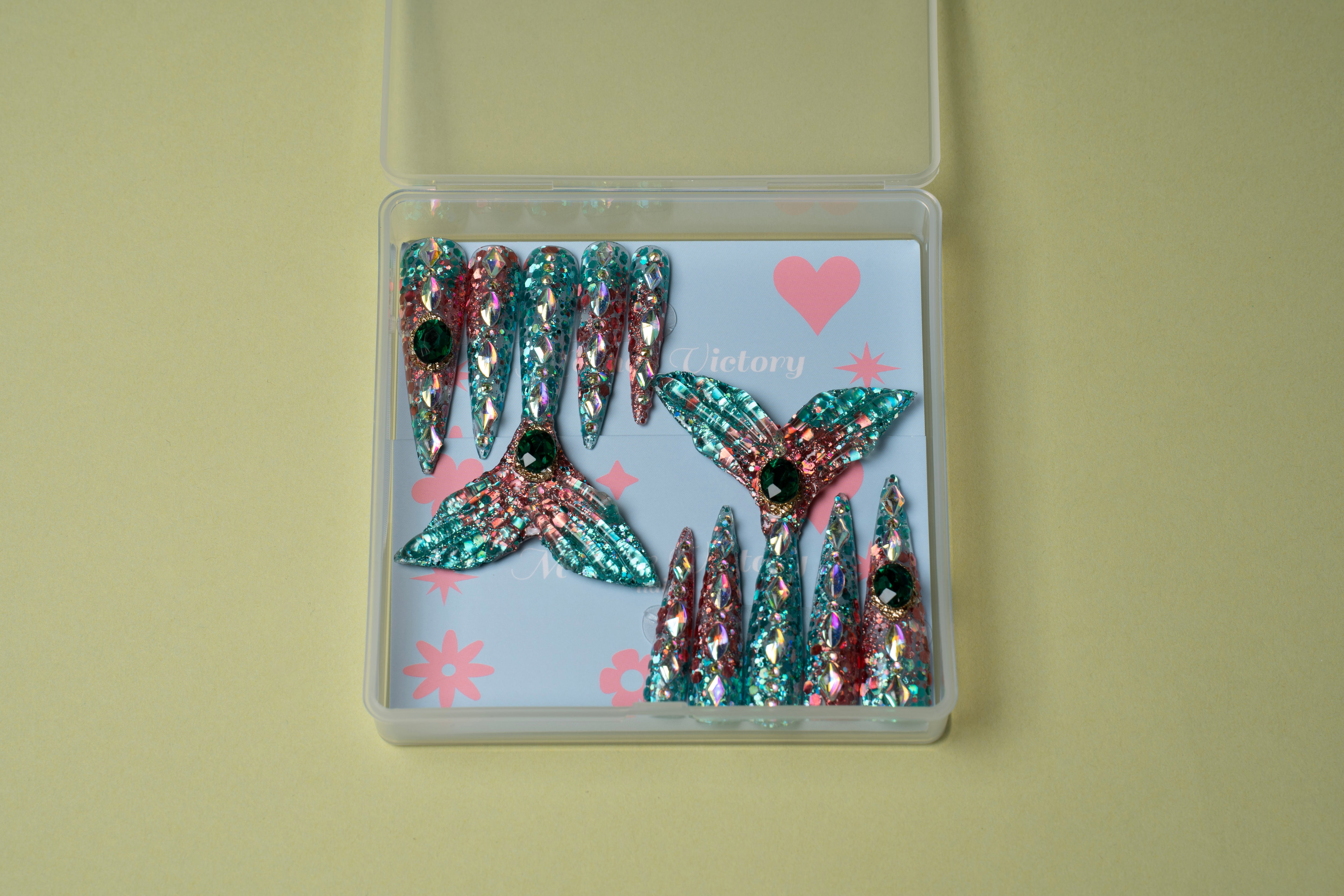 Mermaid Tail Nails