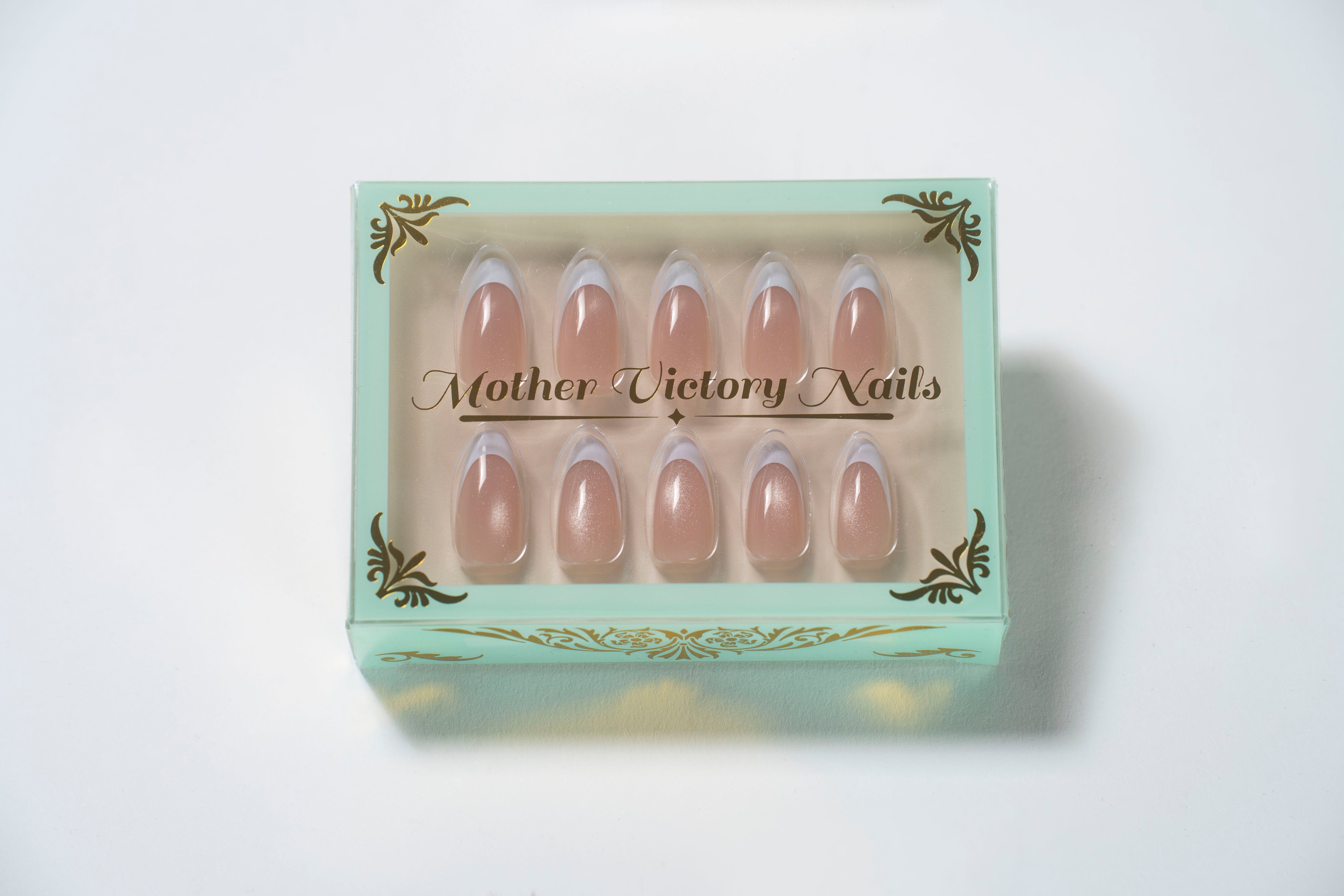 Long Classic Tips Nails