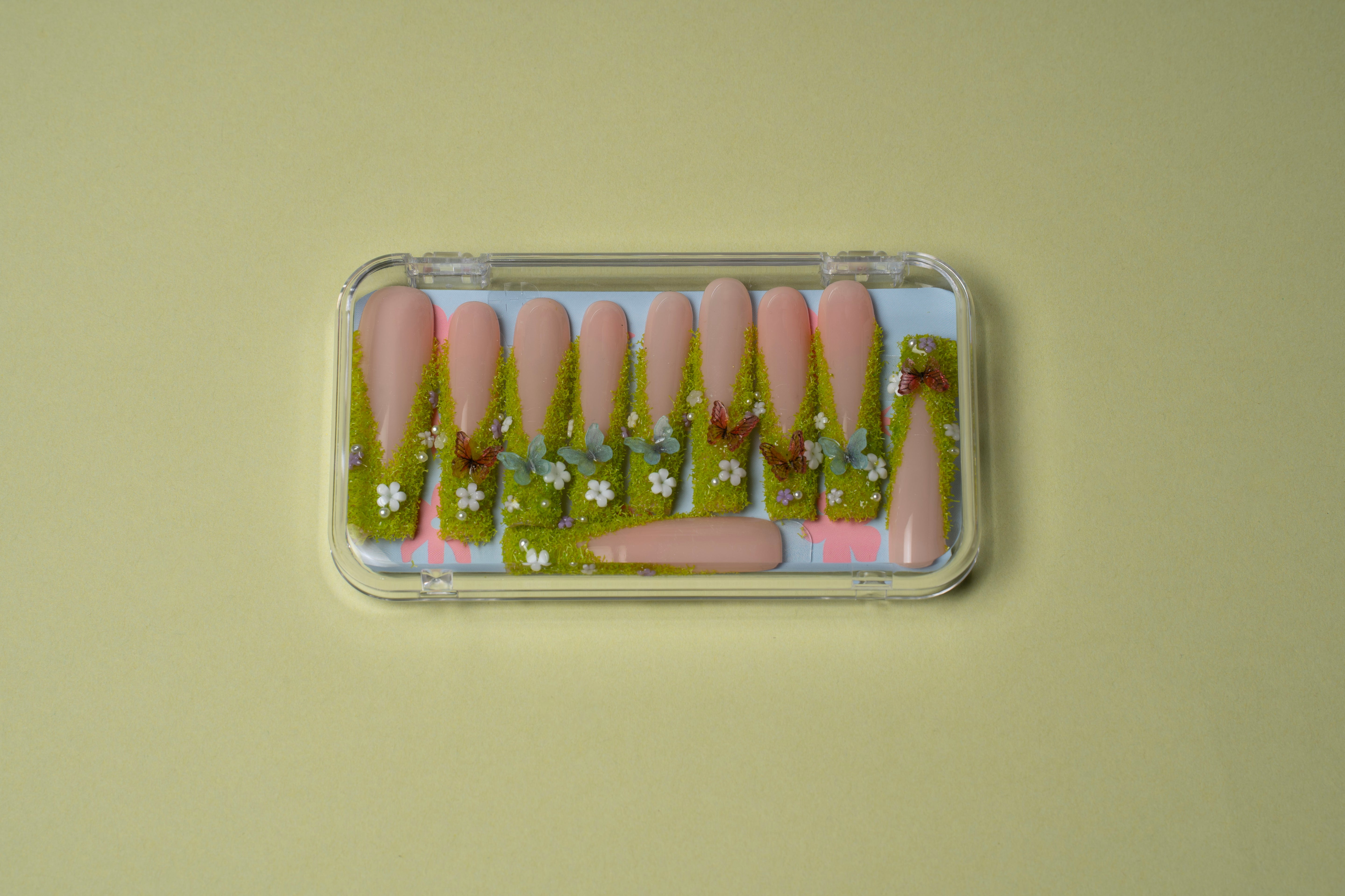 Garden Fairy Nails