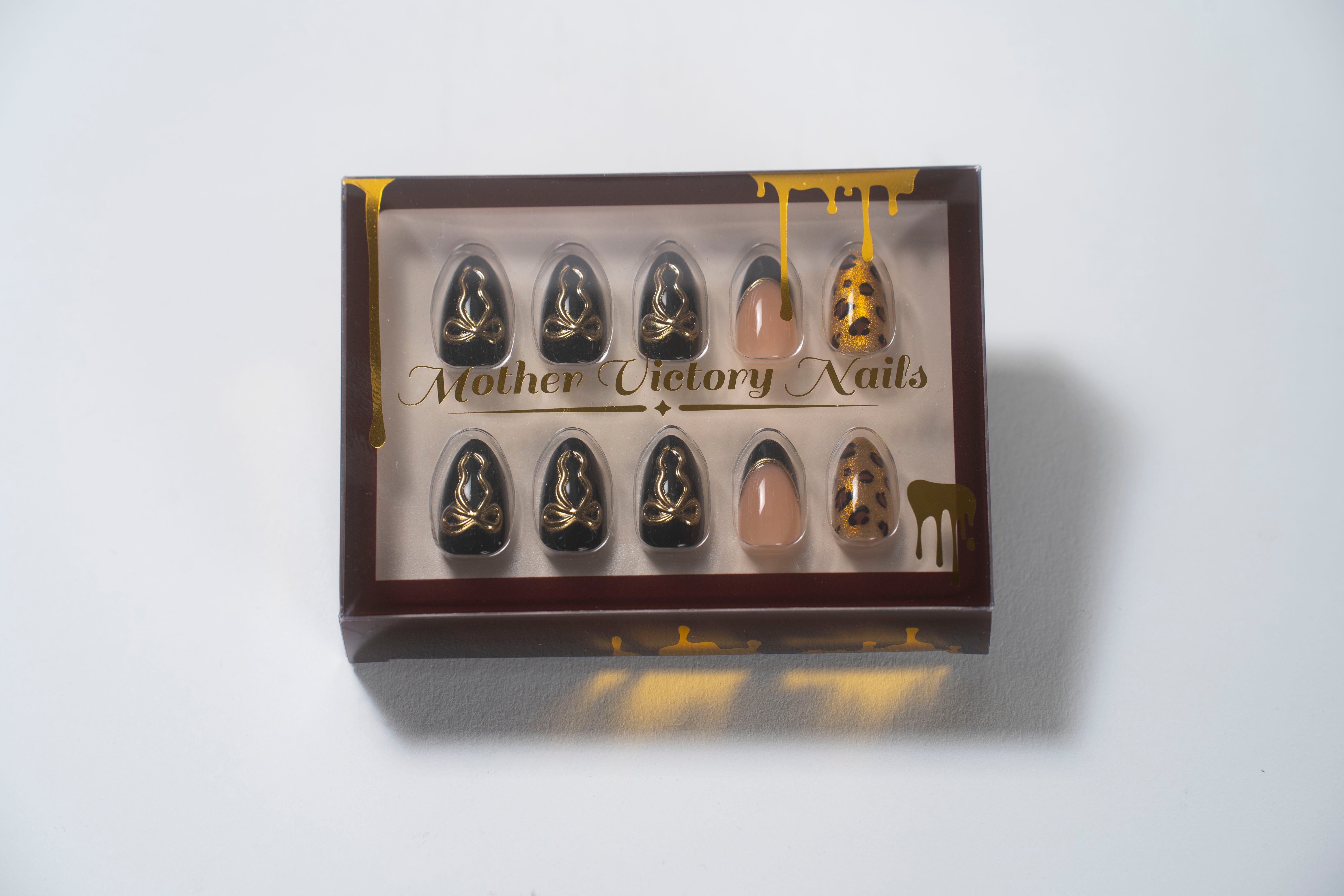 Black Pantheress Nails – Mother Victory Nails